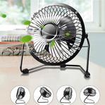 Değerlistore Soğutucu Serinletici Pervaneli Masaüstü Küçük Ayaklı Vantilatör Klima Usb Fan Metal Fan