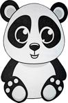 Dekoreko Figürlü Kids 549 Panda 160x230 cm Bebek Odası Halısı