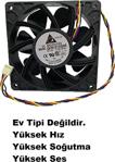 Delta 12Cm 12V 2.7A Qfr1212Ghe 12038 Şiddetli Fan 6000Rpm Soğutma