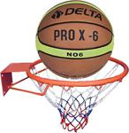 Delta Basketbol Çemberi No6 Pro-X Basketbol Topu Basketbol Filesi