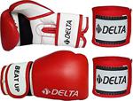 Delta Beat Up Dura-Strong Boks Eldiveni + Boks El Bandajı Seti 10