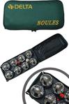 Delta Bocce Set Çantalı 8 Toplu Metal Bocce Seti (Boules Seti)