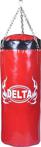 Delta Dura-Strong Deluxe Boks Torbası ( Askı & Zincir Aparatlı ) - 100 x 35 cm - Kırmızı