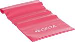 Delta Elite Ds Deluxe Pilates Egzersiz Bandı, 120 Cm, Koyu Pembe, Orta Sertlik