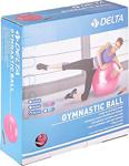 Delta Elite Pilates Egzersiz Topu Ve Top Pompası, Fuşya, 65 Cm