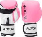 Delta Punch Dura-Strong Pembe-Beyaz Boks Eldiveni