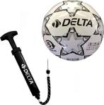 Delta Stapler 5 Numara Dikişli Futbol Topu + Top Pompası