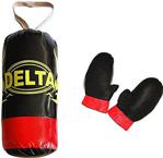 Delta Unisex Siyah Çocuk Boks Seti Boks Seti - No 1-38 X 15, Siyah, 1 Numara