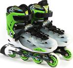 Delta Urban Inline Skate Silikon Teker Alüminyum Paten - 32 - 35 - Mavi