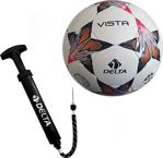 Delta Vista El Dikişli 4 Numara Futbol Topu + Top Pompası