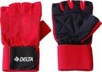 Delta X-Power Bilek Bandajlı Ağırlık Body Dambıl Fitness Eldiveni - Xxl - Kırmızı - Siyah