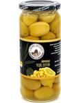 Demir Çiftliği Limon Dolgulu Yeşil Zeytin Cam 320 G