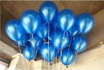 Deniz Party Store Metalik Balon 12 " Inç Lacivert Renk 25 Adet