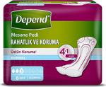 Depend Kadın Mesane Pedi Normal 6'Lı