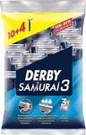 Derby Samurai 3 Tıraş Bıçağı 10+4 Poşetli