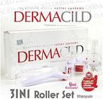 DERMACiLD DERMAROLLER 3IN1 GÖZ /YÜZ / VÜCUT TİTANYUM DERMA ROLLER