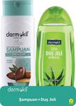 Dermokil Argan Şampuan 400 Ml, Aloe Vera Duş Jeli 500 Ml 2'Li Setr