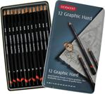 Derwent Graphic Dereceli Kalem 12Li Hard Set