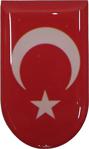 Desenli Şarjör Sticker Türk Bayrağı