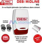 Desi Midline Ws Kablosuz Alarm Sistemi