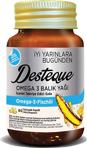 Desteque Omega 3 Balık Yağı Genel Destek 60 Yumuşak Kapsül, 500 Mg