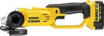 Dewalt DCG412M2 Şarjlı Avuç Taşlama