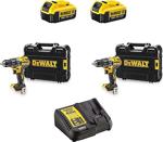 Dewalt Xrtool 2 Adet Dcd791Nt Şarjlı Darbesiz Vidalama/Matkap