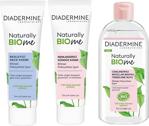 Diadermine Doğal İçerikli Gece Kremi 50 Ml Gündüz Kremi 50 Ml Makyaj Temizleme Suyu 400 Ml 3'Lü Set