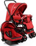 Diamond Baby P 101 Çift Yönlü Travel Sistem Pusetli Bebek Arabası - Kırmızı