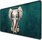 Digipod Elephant Dikişli Kaydırmaz Taban Speed Mouse Pad Oyuncu Gaming 70X30 Mousepad