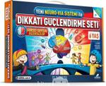 Dikkati Güçlendirme Seti 3 Kitap (6 Yaş) (Yeni Neuro-Via Sistemi Ile)