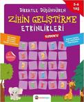 Dikkatle Düşündüren Zihin Geliştirme Etkinlikleri Seti - 4 Kitap Takım