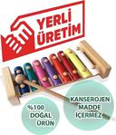 Dilediğin Gibi Ksilofon 8 Nota Ahşap Yerli Üretim Ksilefon