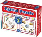 Diytoy Çark Puzzle Hayvanlar Taşıtlar