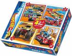 Diytoy Hot Wheels 4 In 1 Puzzle 1895