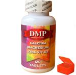 Dmp Kalsiyum Magnezyum Çinko Vitamin D3 120 Tablets + Hap Kutusu