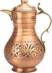 Dmt Copper Home Dmt Gaziantep Bakır El Işlemeli Otantik Sürahi Yük:27 Cm 1,9 Litre Kapasite Ağız:9,3Mm