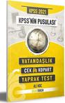 Doğru Tercih Yayınları 2021 Kpss'Nin Pusulası Vatandaşlık Konu Anlatımı