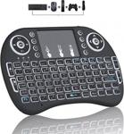 Dokunmatik Kablosuz Mini Klavye Siyah Pg-8035