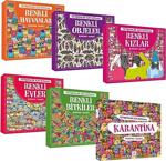 Dokuz Yayınları Mandala Yetişkin Boyama 6 Kitap Set