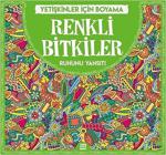 Dokuz Yayınları Renkli Bitkiler Yetişkinler Için Boyama