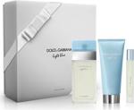 Dolce&Gabbana Light Blue EDT 100 ml + Body Lotion 100 ml + EDT 7,4 ml Kadın Parfüm Seti