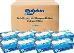 Dolphin Mavi Nitril Eldiven Pudrasız (M) 20 Pk X 100 'Lü (Koli) - M