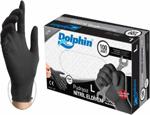 Dolphin Nitril Pdrsız Siyah Ekstra Kalın (L) Adet