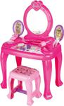Dolu Barbie Ayaklı Makyaj Masası Ve Sandalye Seti 1609