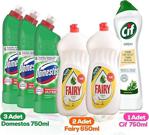 Domestos Fairy Ace Cif Genel Temizlik Seti