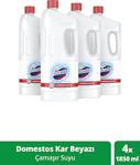 Domestos Kar Beyazı 1850 Ml 4'Lü Çamaşır Suyu