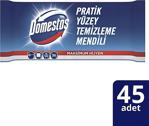 Domestos Maksimum Hijyen Pratik Yüzey Temizleme Mendili 45 Adet