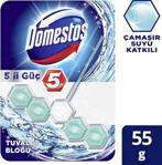 Domestos Wc Blok 5li Güç Çamaşır Suyu Katkılı 55 gr