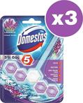 Domestos Wc Blok 5'Li Güç Lavanta 55 Gr X 3 Adet